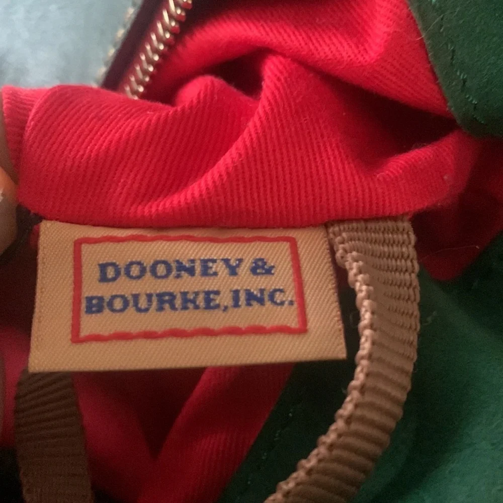 Dooney & Bourke large hunter green purse